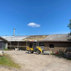 Tagrenovering i Holstebro